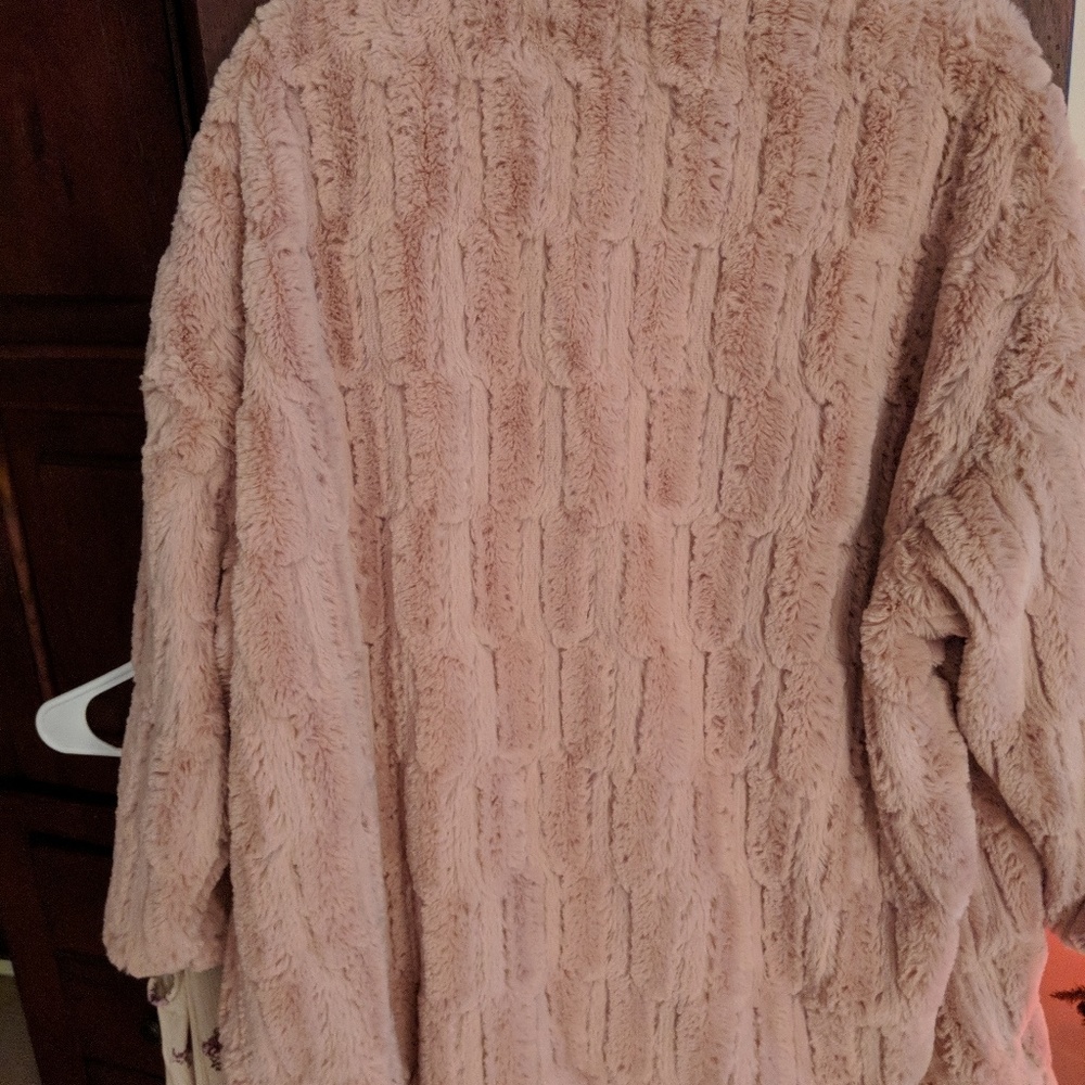 Soft plush jacket